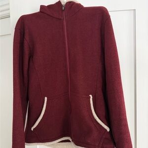 Kuhl Burgundy Sherpa-Lined Jacket